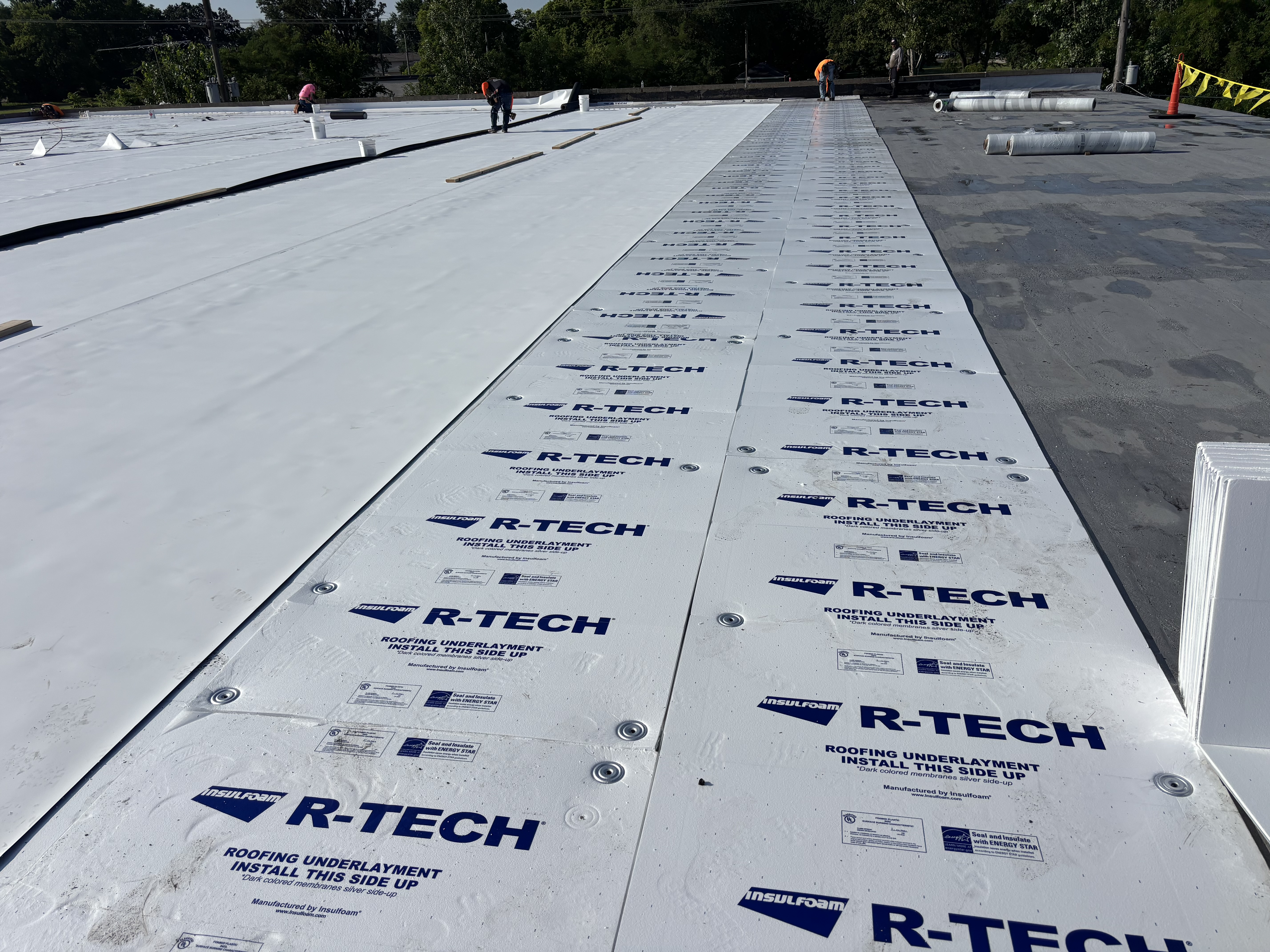 Full TPO Roof Replacement in Morris